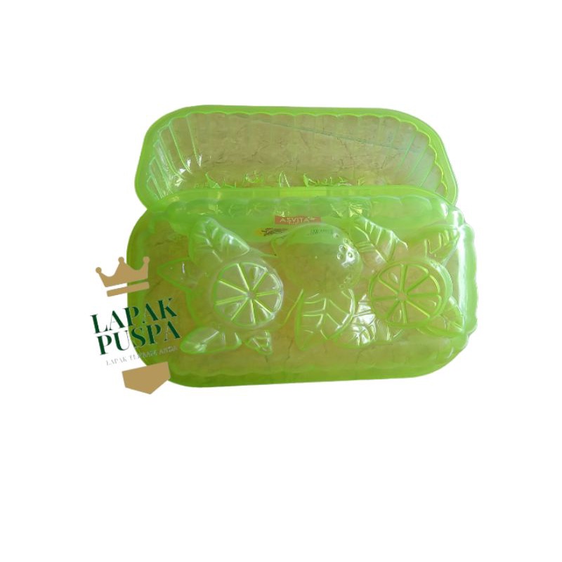 cetakan puding agar agar motif buah ukuran sedang panjang 22 cm