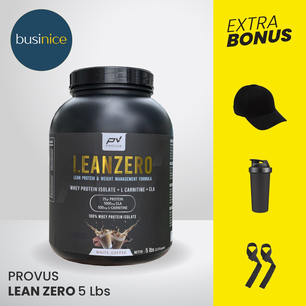 Provus Lean Zero 5Lbs Whey Protein Isolate 75 Serving 5lb