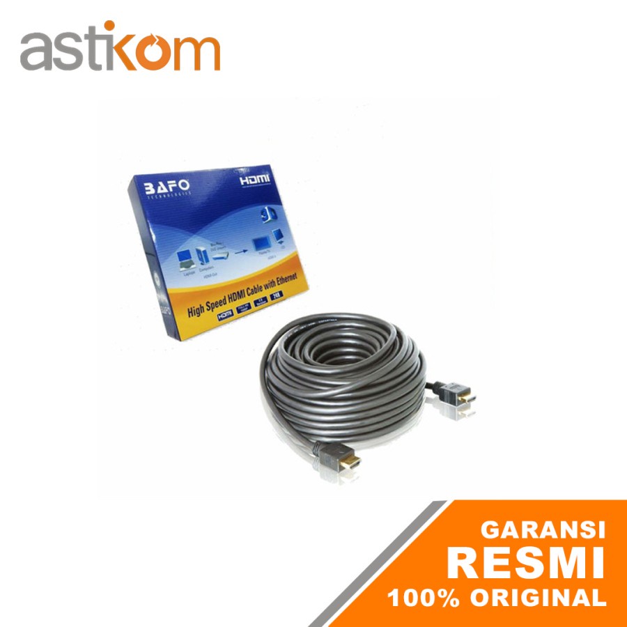 Kabel HDMI BAFO 30M Full-HD 1080p V2.0 HDMI to HDMI | By Astikom