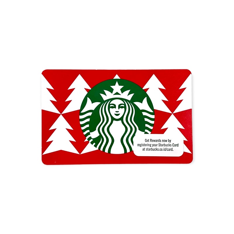 Holiday Siren Starbucks Card Indonesia Kartu Paper Christmas 2022