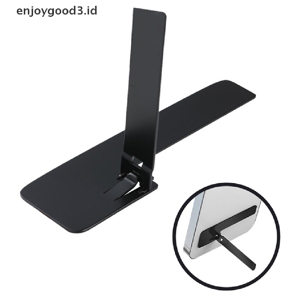 Stand Holder Ponsel Universal Model Lipat Dapat Disesuaikan Bahan Logam