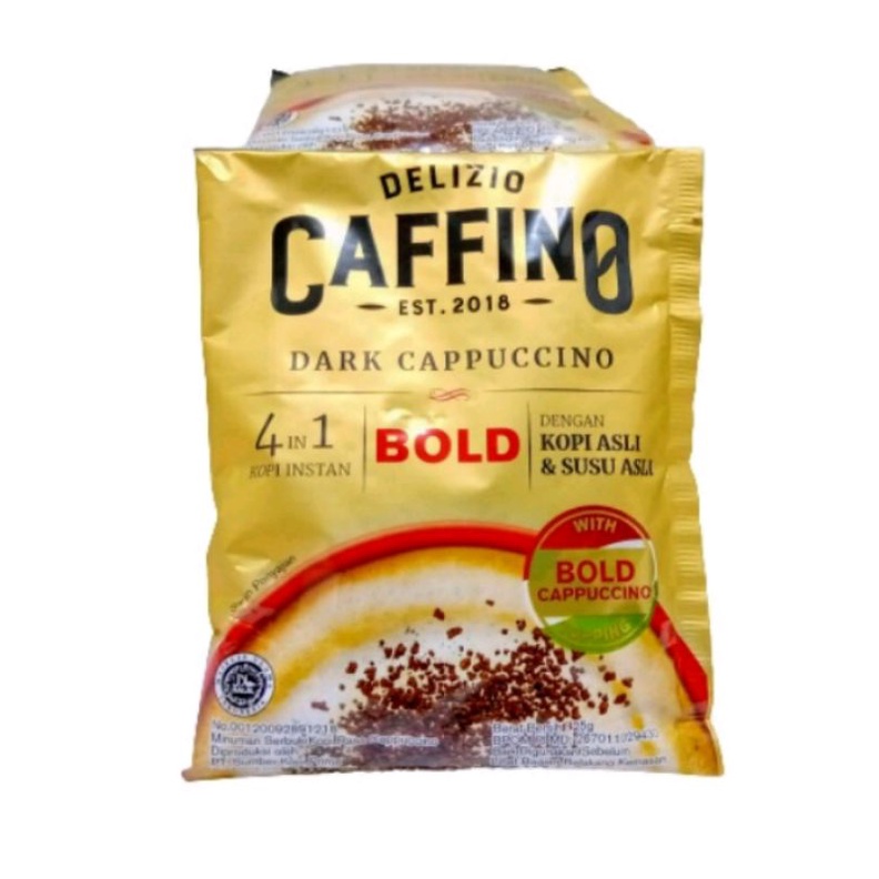 CAFFINO CAPPUCINO KOPI LATTE BOLD SUSU INSTAN 3 in One