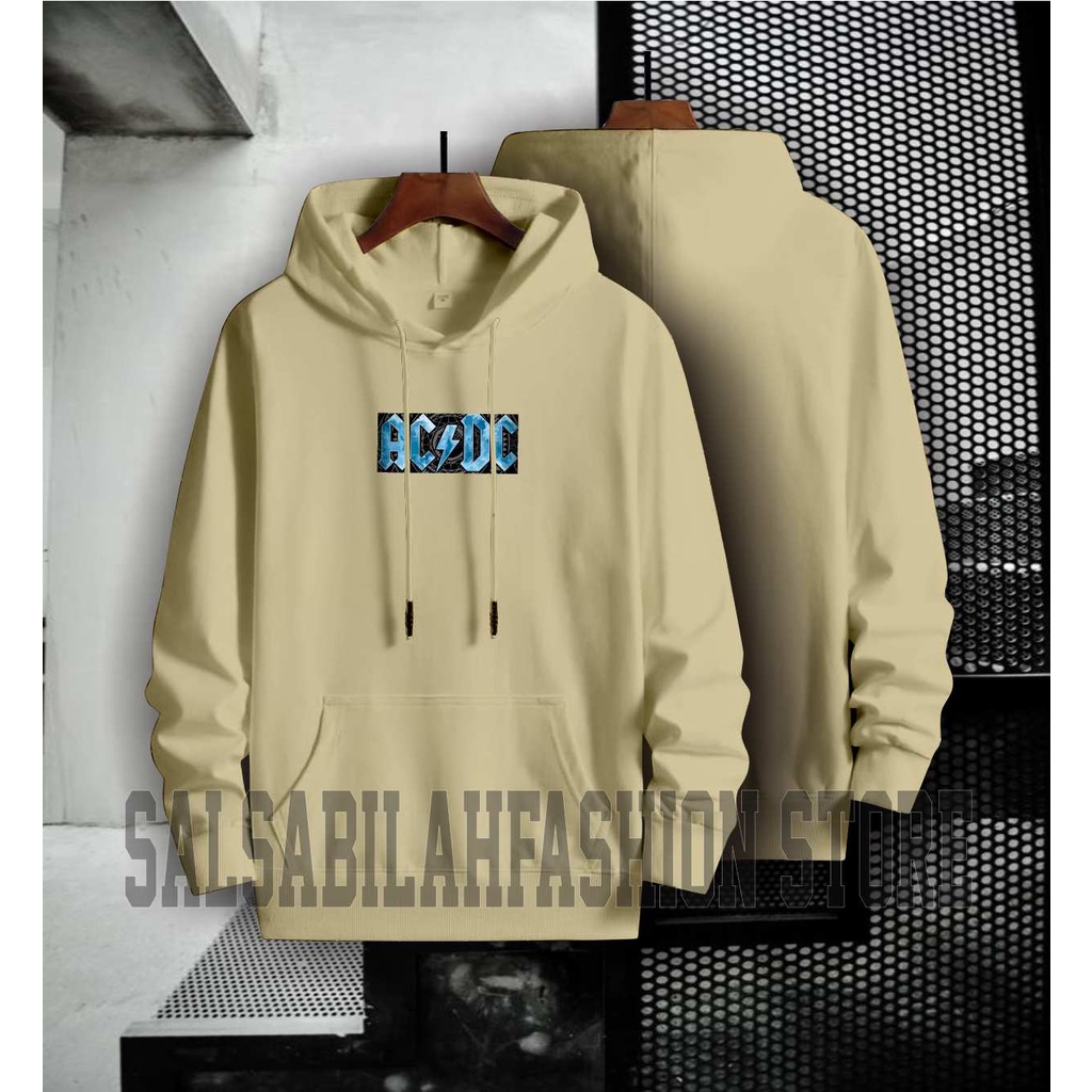 Sweater Hoodie ACDC Pria Wanita Switer Cowok Premium Distro (BAYAR DI TEMPAT)