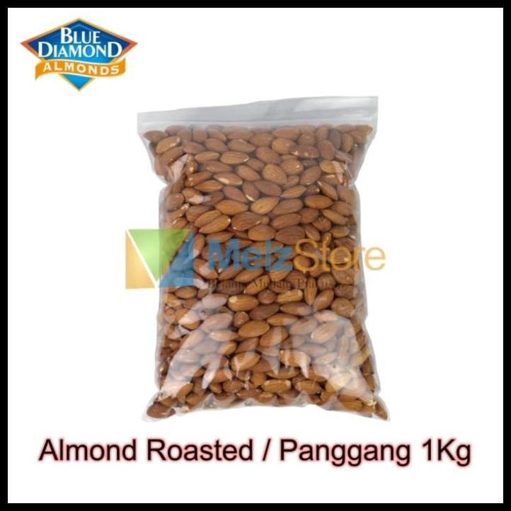 

Kacang Almond Panggang Kupas Blue Diamond Roasted 1Kg