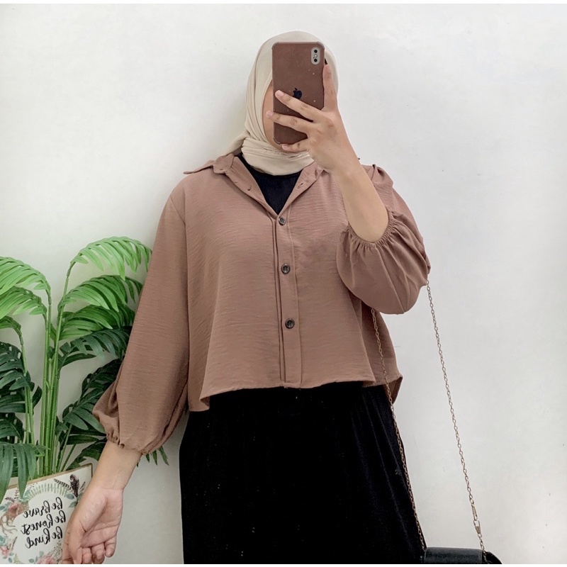 ELZA CROP BALON AIRFLOW