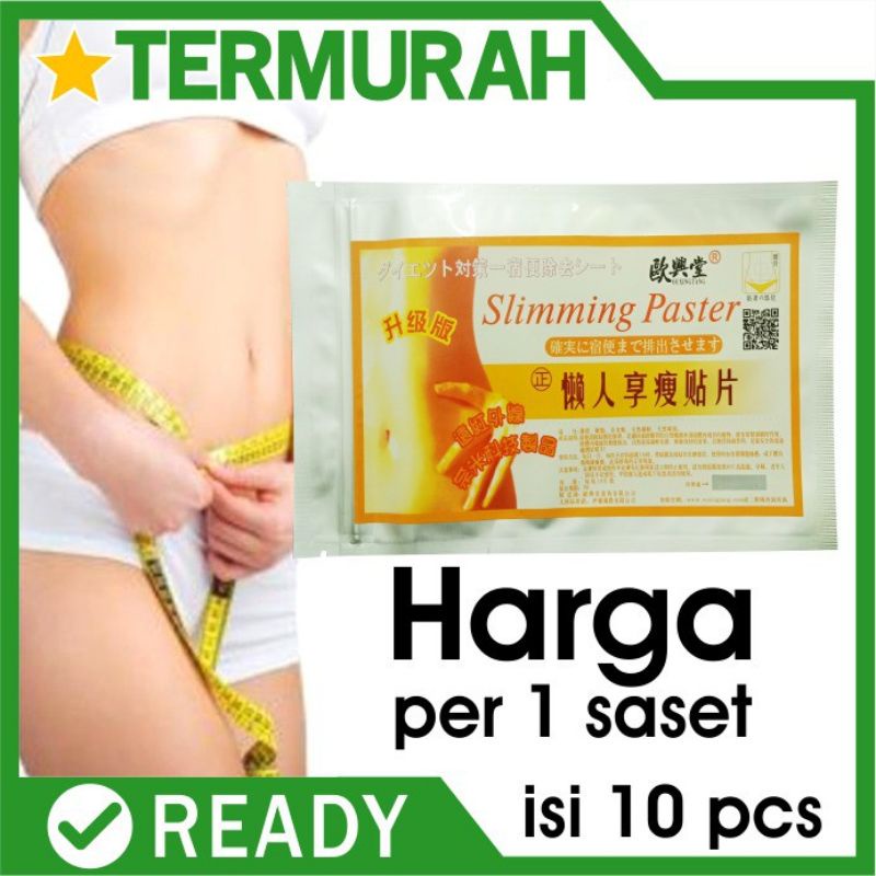 INA Slim Patch Lemak Koyo Pelangsing 100% ORIGINAL Patch Perut Pembakar Slimming