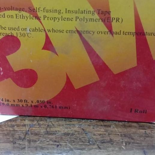 Isolasi 3M Scoth 23+ Isolasi Rubber Tape scoth 23 3M