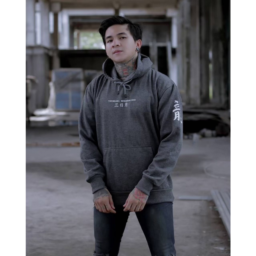 HOODIE JUMPER - COTTON FLEECE - THE BOJIEL - SIZE M L XL - TRENDI ANAK MUDA JAMAN NOW