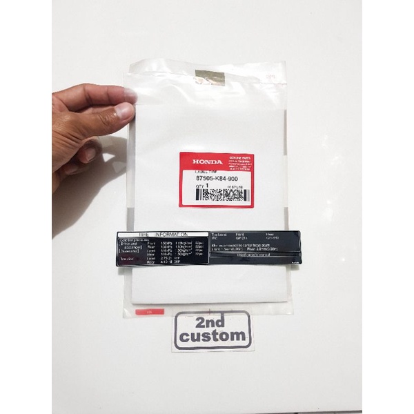 Stiker lengan ayun ori Honda CRF 150 L CRF150 CRF150L Original sticker swing arm velg trail tril cro