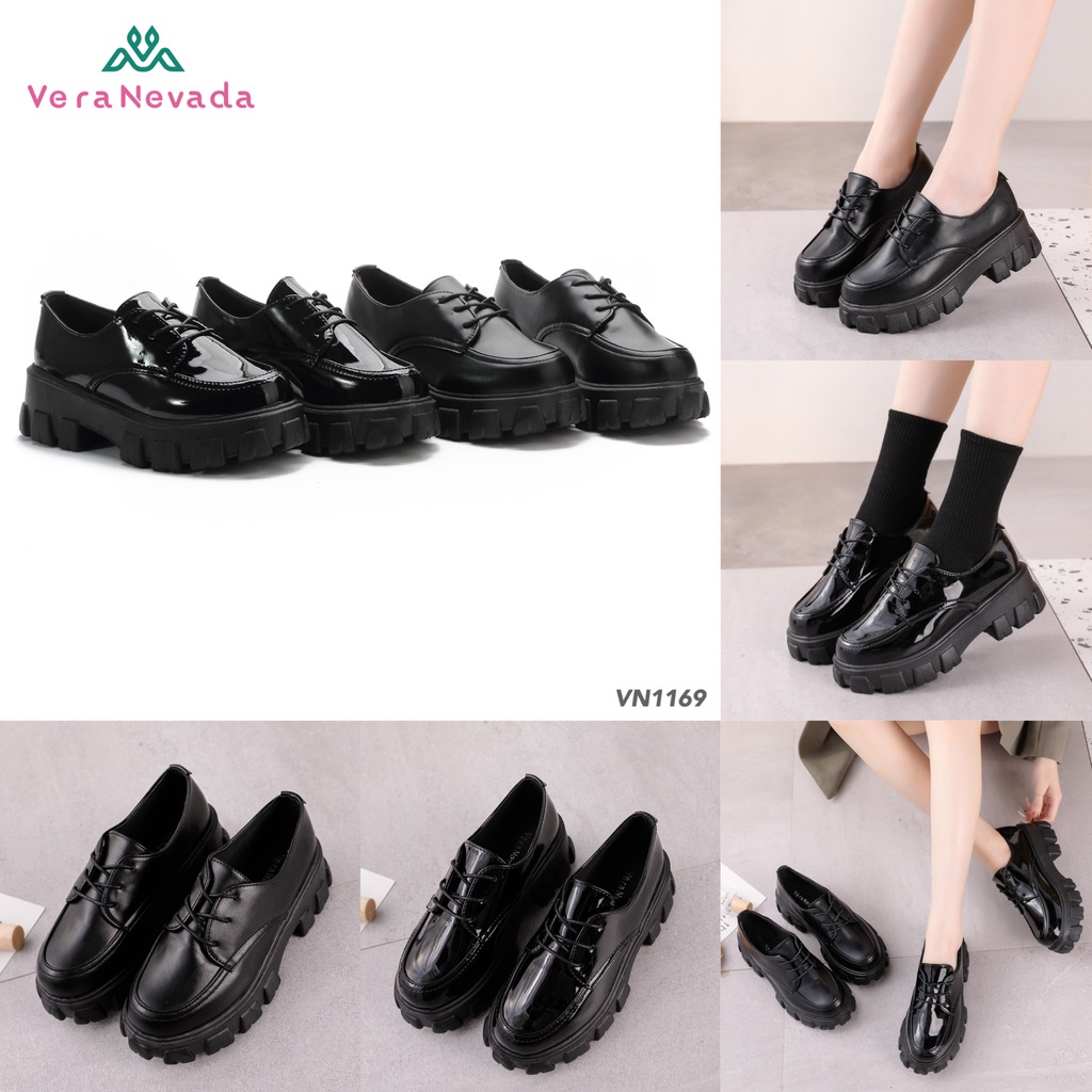 Vera Nevada Sepatu Wanita Sneakers Wedges  Shoes #VN1169