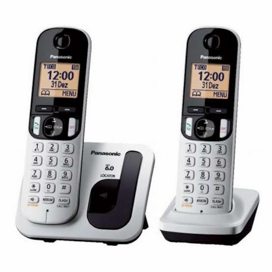 telepon wireless Panasonic cordless phone KX-TGC212 ori