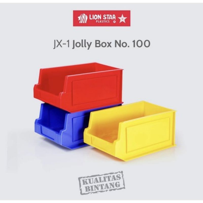 jolly box lionstar - tempat baut serbaguna - tempat taro perkakas