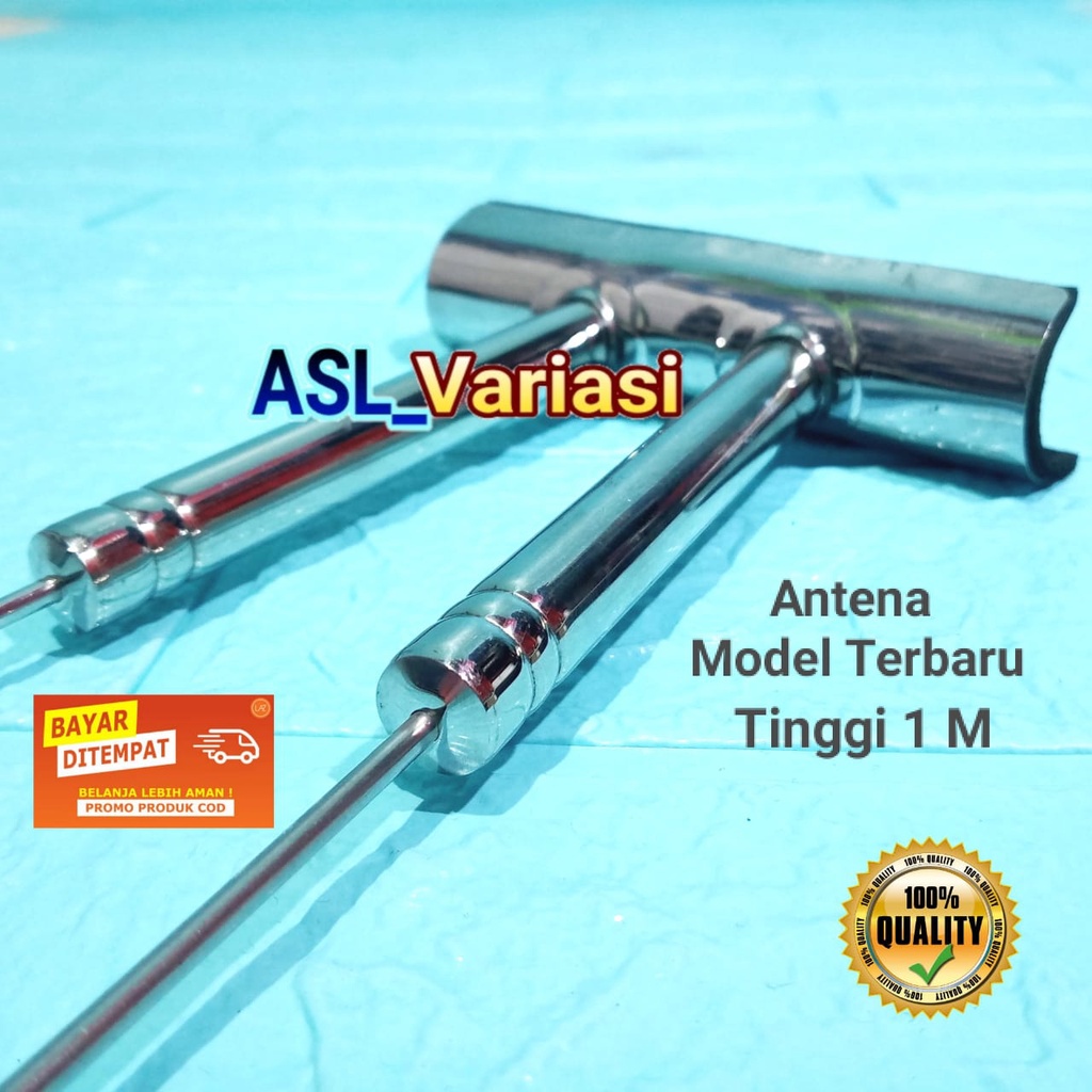 Antena Spion Truck  Variasi Sepion Truk / Antena Topper / Antena Pecut Cabang dua ( 2 ) Variasi ante