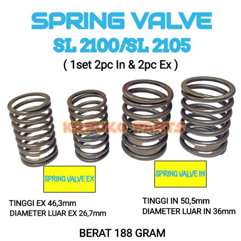 SL 2100/SL 2105 PER KLEP SET UNTUK MESIN DIESEL