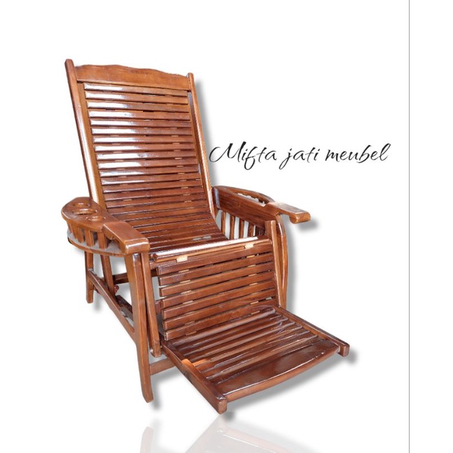 KURSI MALAS JATI / KURSI SANTAI