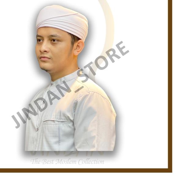 Peci Sorban Imamah Instan Permanen - Putih, 1