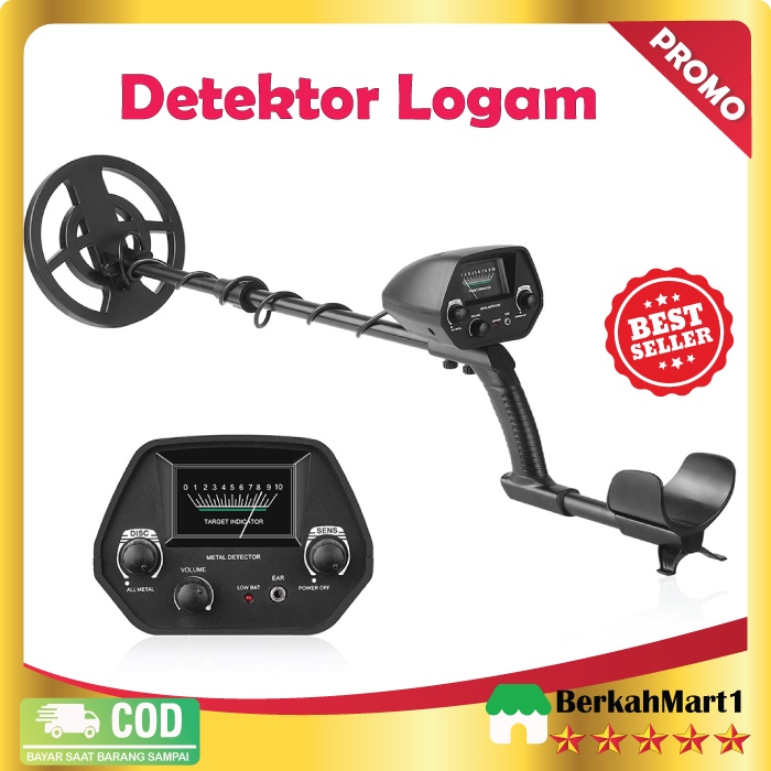 Pendeteksi Logam Underground Metal Gold Silver Detector Finder High