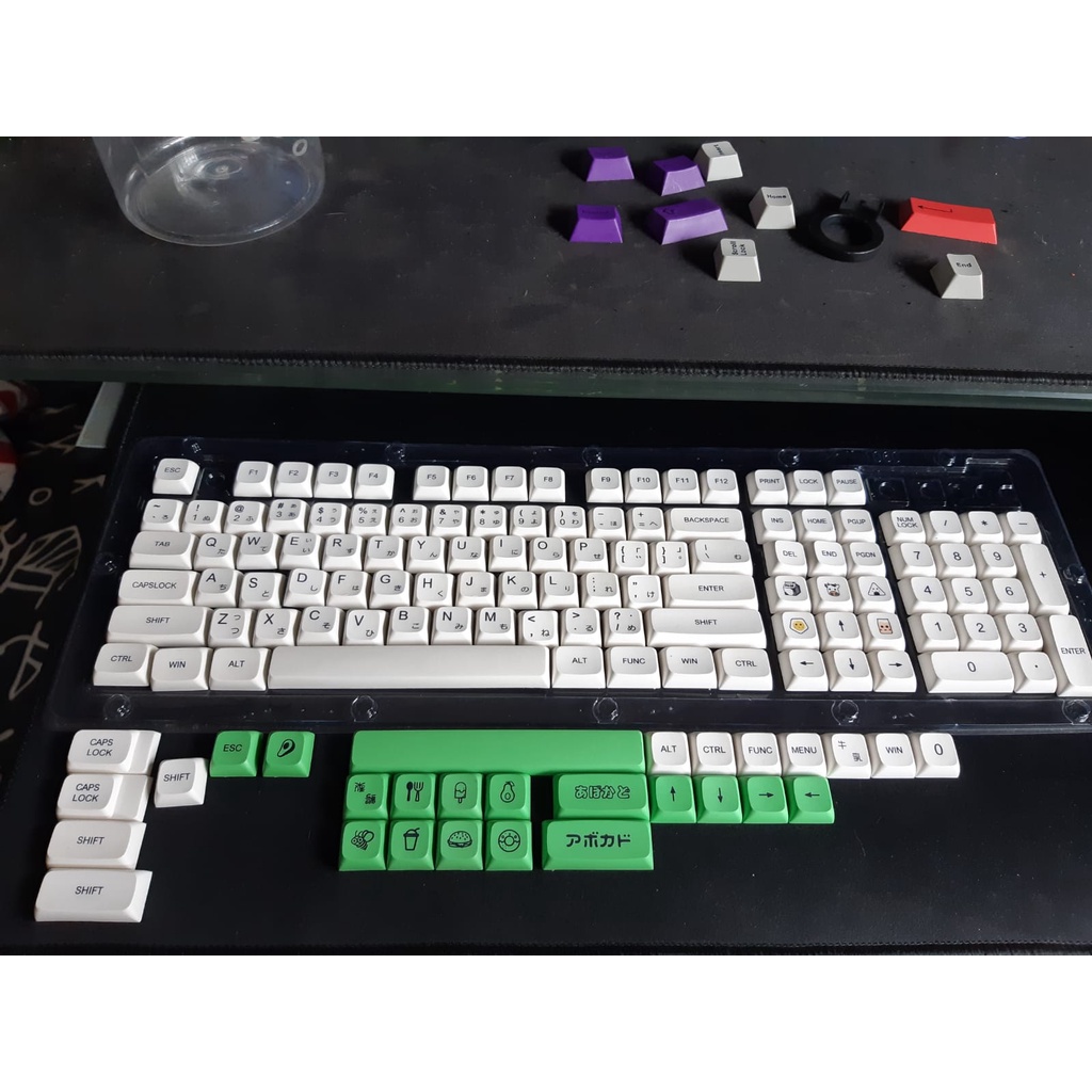 Keycaps Avocado (XDA profile, PBT)