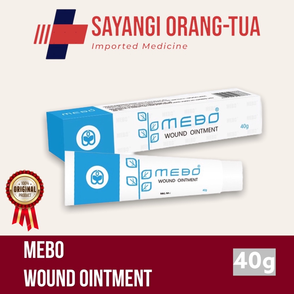 Jual [100 ORI] Mebo Wound Ointment Salep Luka Bakar Original Import