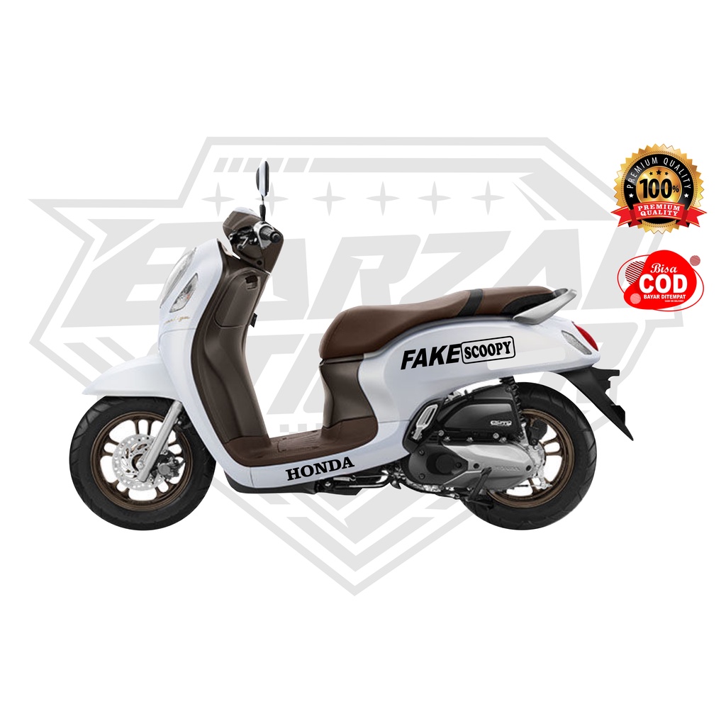 STICKER STIKER CUTTING MOTOR SCOOPY STICKER FAKE SCOOPY KEKINIAN KEREN