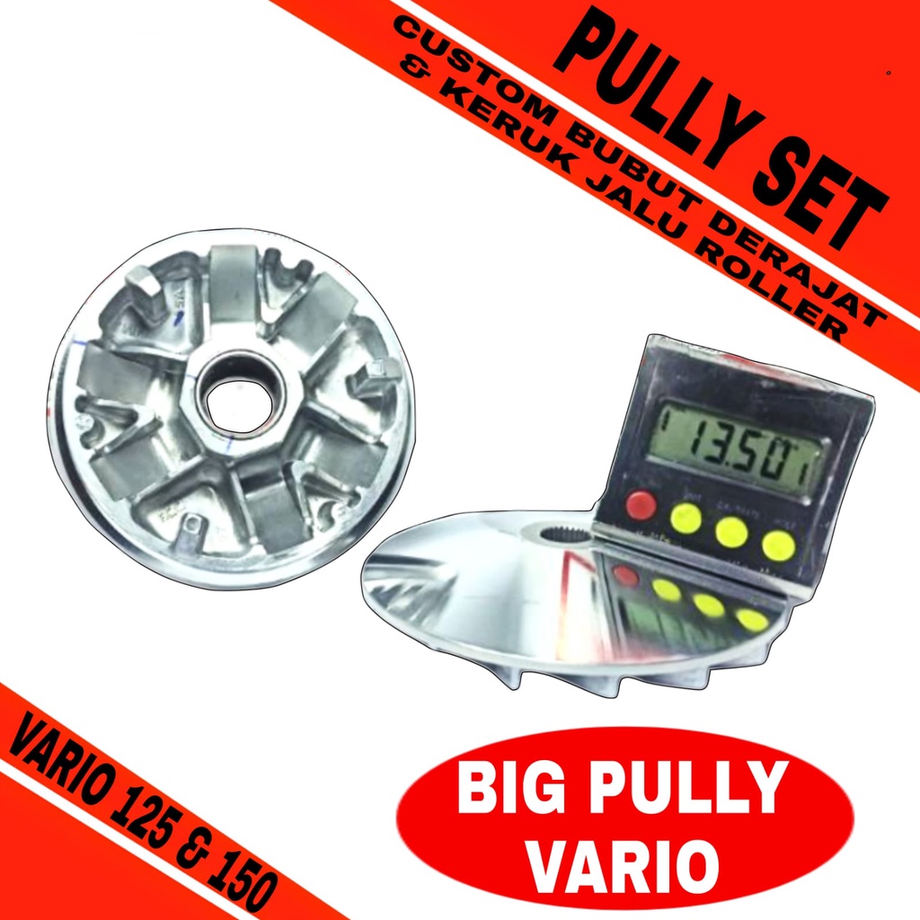 Jual PULLEY CUSTOM PCX 160 PCX 150 VARIO 160 K1Z ADV 150 K97 BIG PULLEY