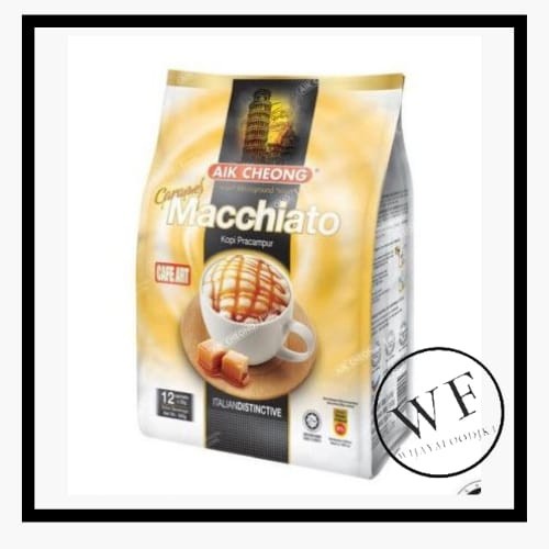 

AIK CHEONG "NEW" CARAMEL MACCHIATO / AIKCHEONG CAFFE MACCHIATO 300GRM