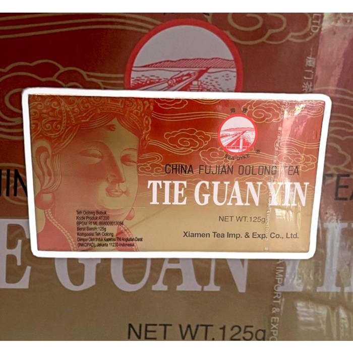 

CHINA FUJIAN OOLONG TEA / TIE GUAN YIN / TEH KUAN YIN 125GR