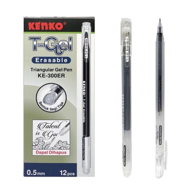 

Kenko Gel Pen Erasable | Bisa Hapus KE 300-303ER