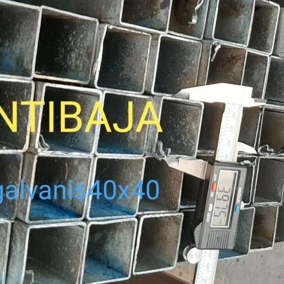 BESI HOLLOW GALVANIS 20 x 40 x 1,5mm x 6M (kotak FULL)