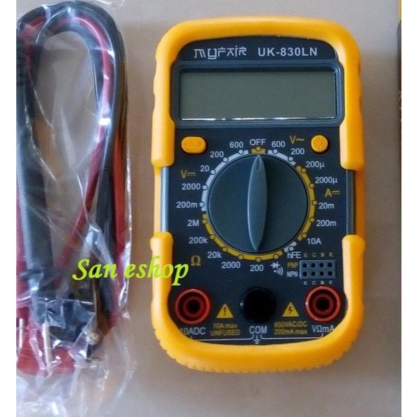Digital Multimeter (Multitester) (AVO meter) MyFair UK-830LN
