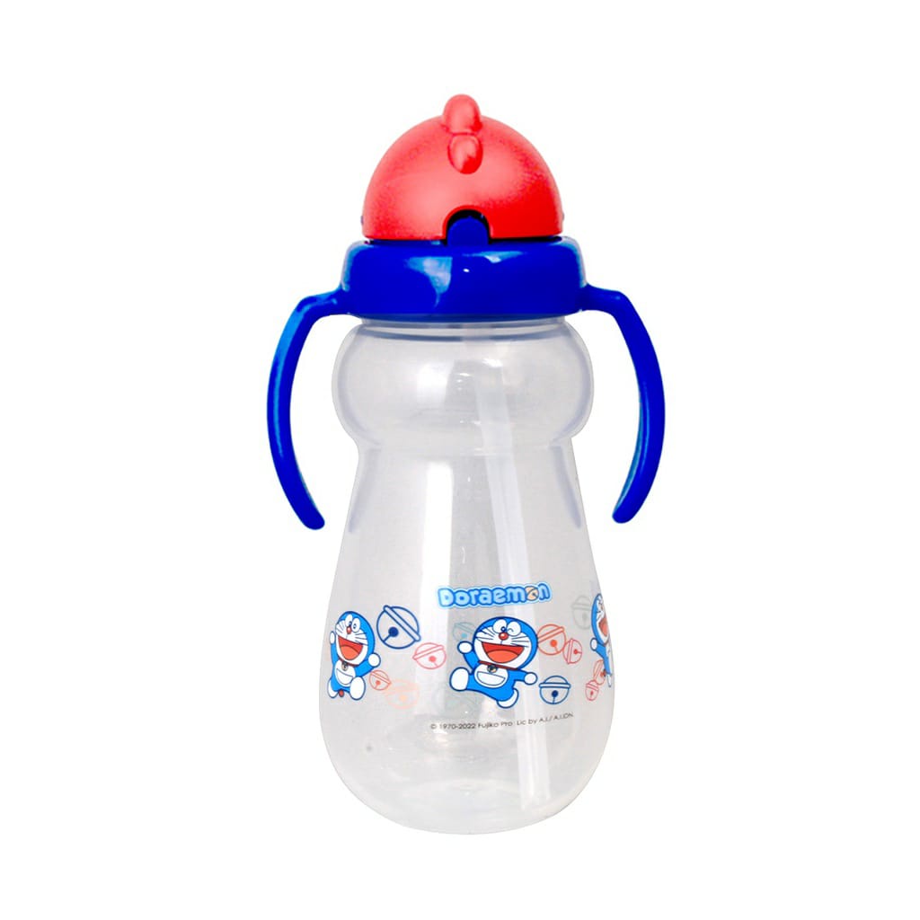 LustyBunny Doraemon Training Cup With Straw Gelas Minum Bayi Bunny (DOR - DG102 / 250ML) LustyBunny Training Cup With Straw