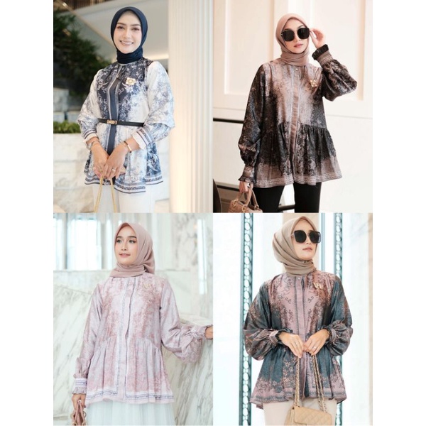 TUDEJUL CHARM BLOUSE & DRESS BY VANILLA HIJAB | TUDEJUL CHARM VH TIDAK PO