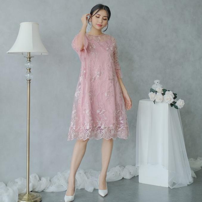 Miss Nomi - Clarissa Dress / Dres Natal / Dress Premium / Dress Party