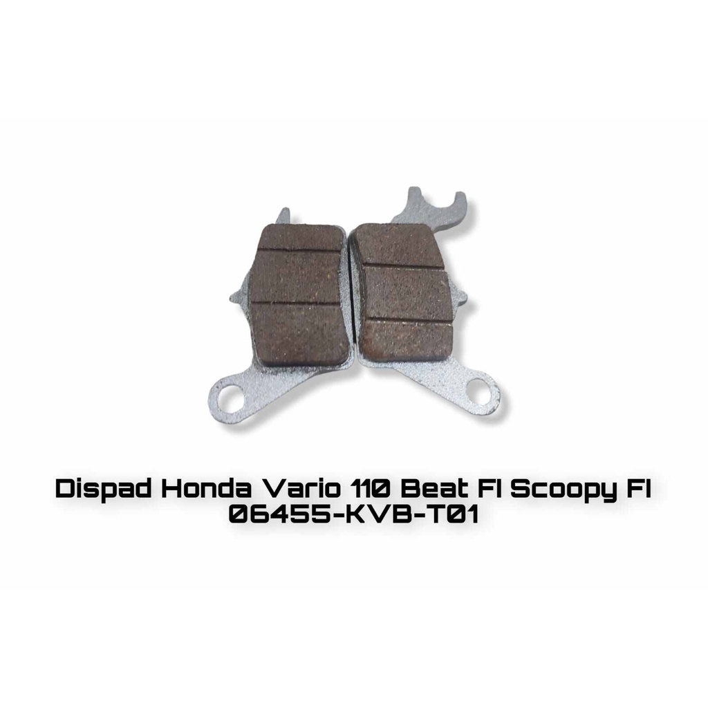 Dispad depan kampas rem depan Honda Vario 110 Beat FI Scoopy FI