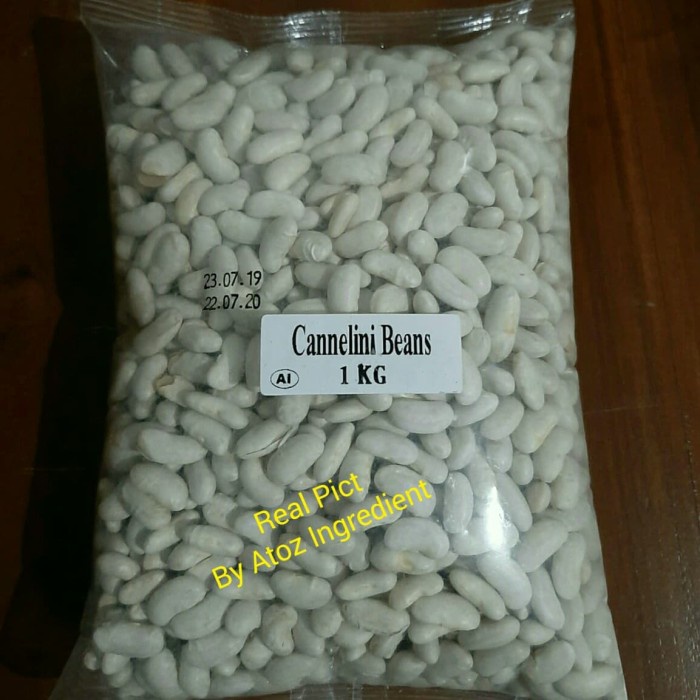 

CANNELINI BEAN / WHITE BEAN 1KG / KACANG BUNCIS / 1KG