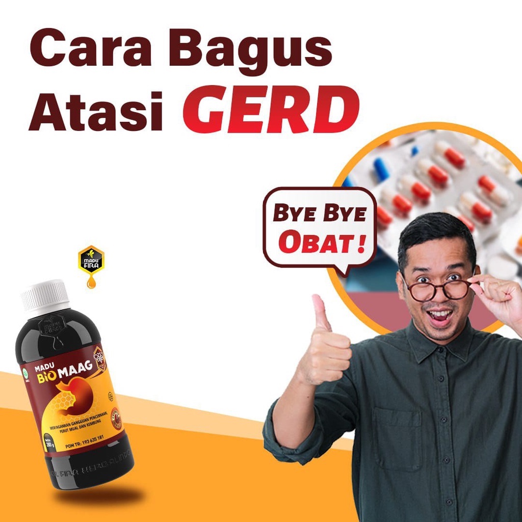 JAMINAN ASLI MADU GERD LAMBUNG OBAT GERD
