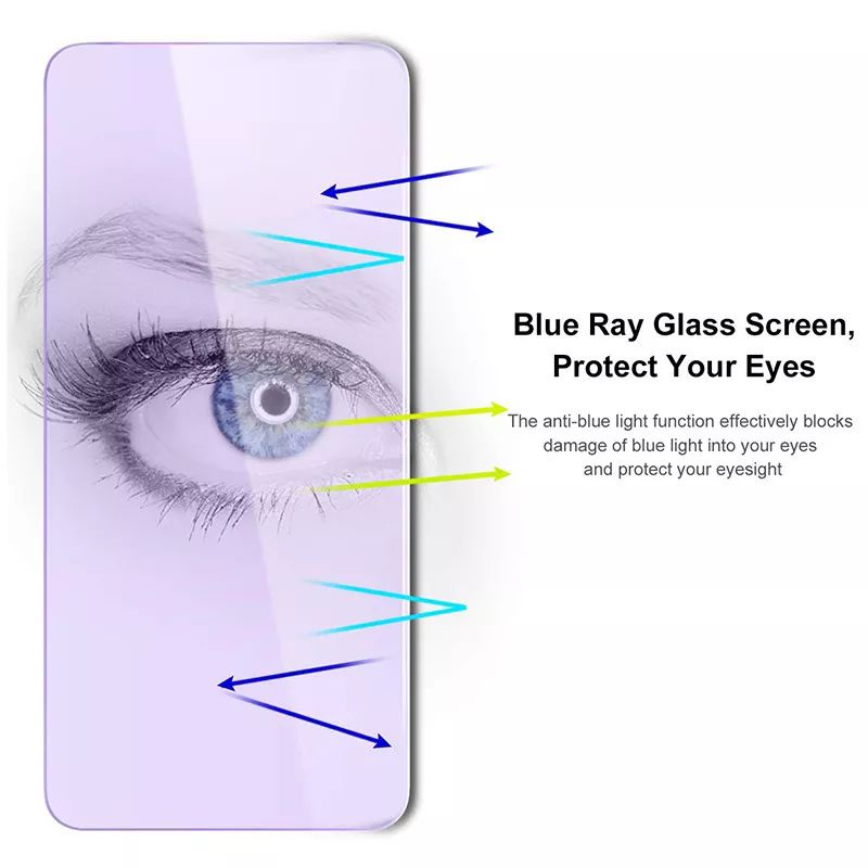 TEMPERED GLASS BLUE LIGHT FULL COVER OPPO RENO 8 4G TEMPERGLASS 9H SCREEN PROTECTOR LAYAR