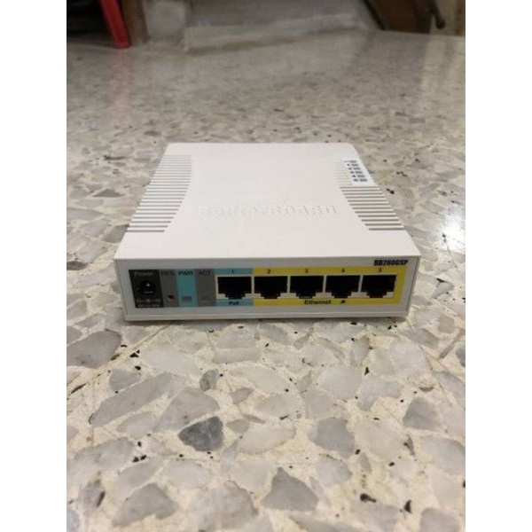 Mikrotik rb260gsp routerboard gigabyte poe