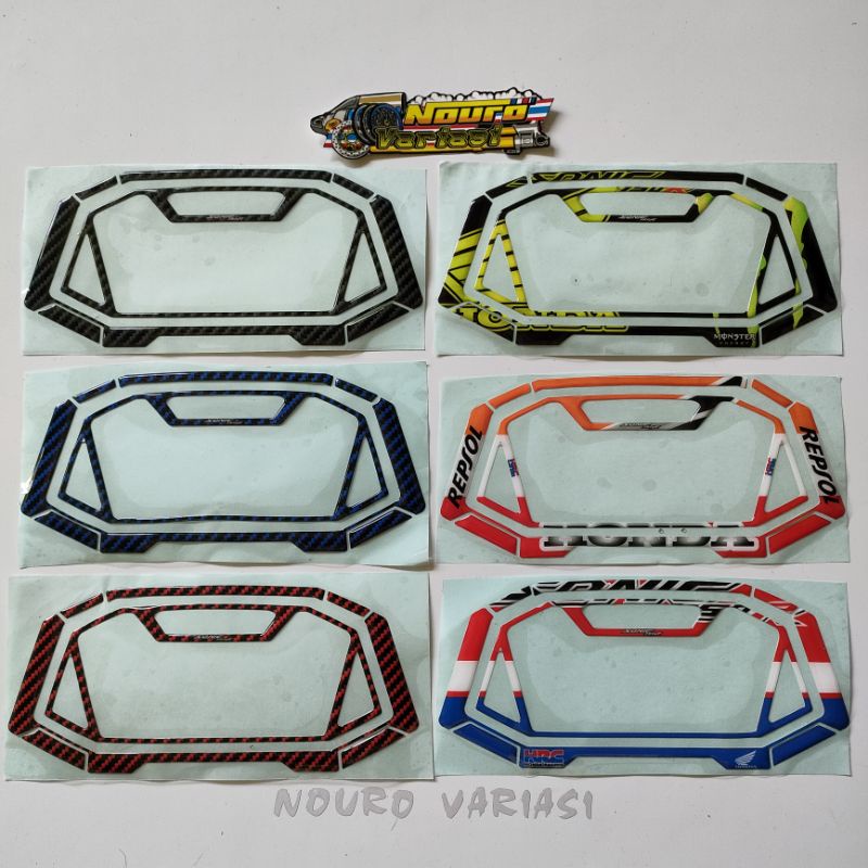 Emblem spidometer Sonic 150 r berkualitas