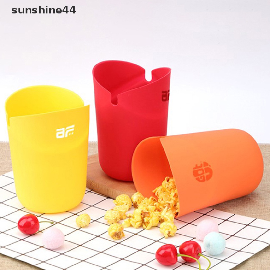 Sunshine Ember Popcorn Lipat Bahan Silikon Untuk Microwave