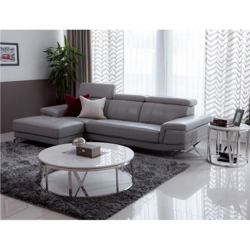 Sofa kulit minimalis