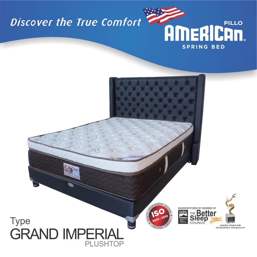 Jual American Pillo / Grand Imperial Plushtop/ Springbed Only / Full