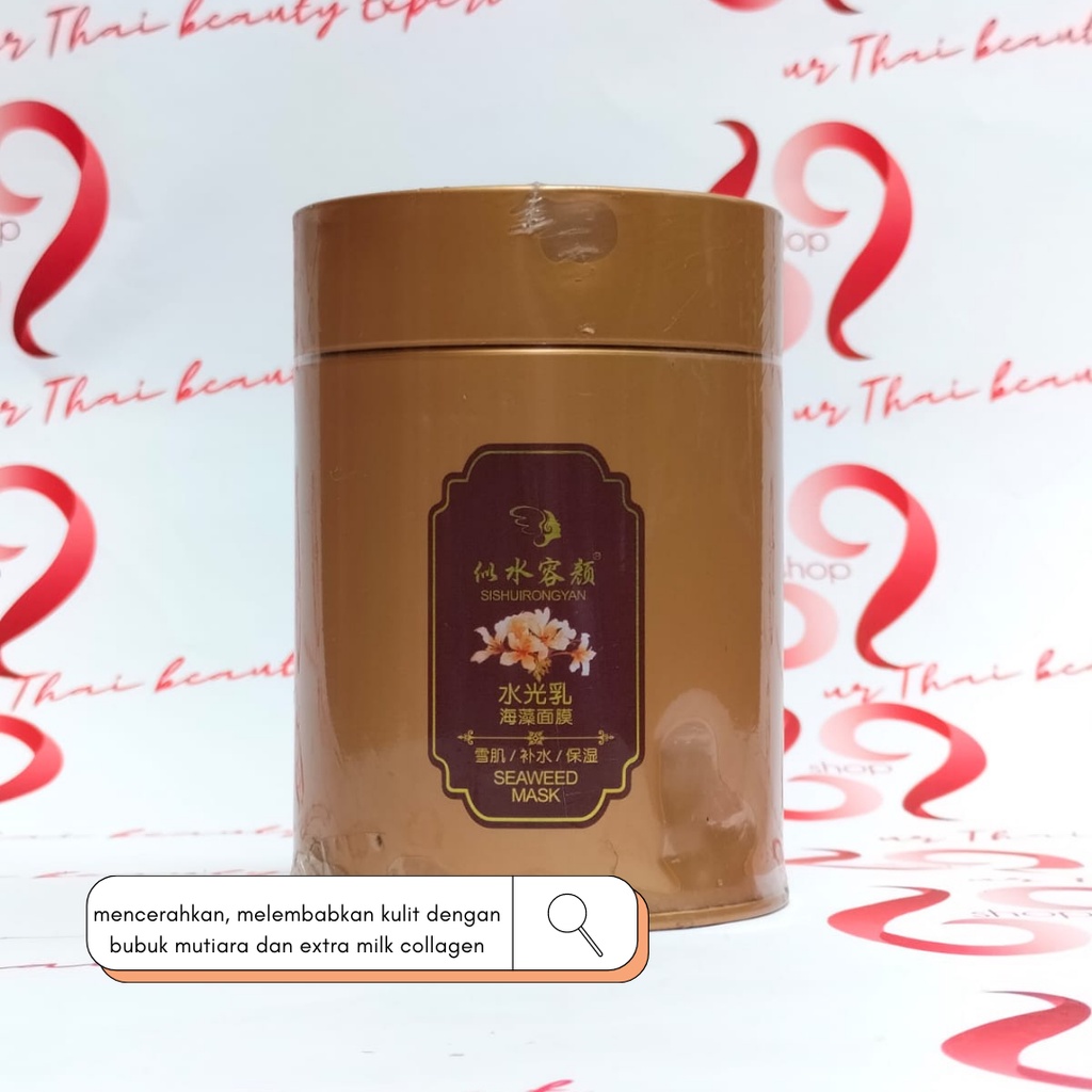 INSTANTLY WHITENING MASK SEAWEED MASK PEARL MASK MASKER VIRAL 5GRAM