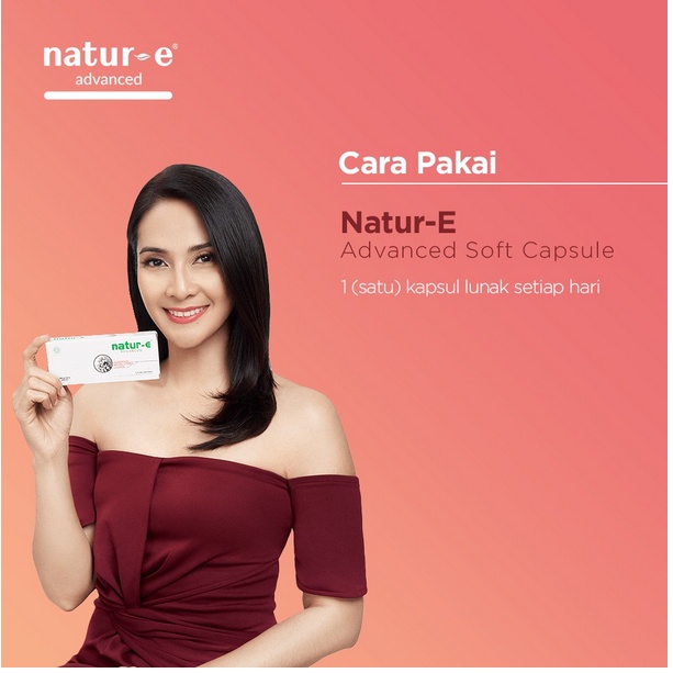 ❤ jselectiv ❤ NATUR-E Soft Capsule Daily Nourishing 100 IU 300 IU | Advanced | White || Kapsul Lunak Vitamin E Alami Menutrisi Kulit dari Dalam NATUR E