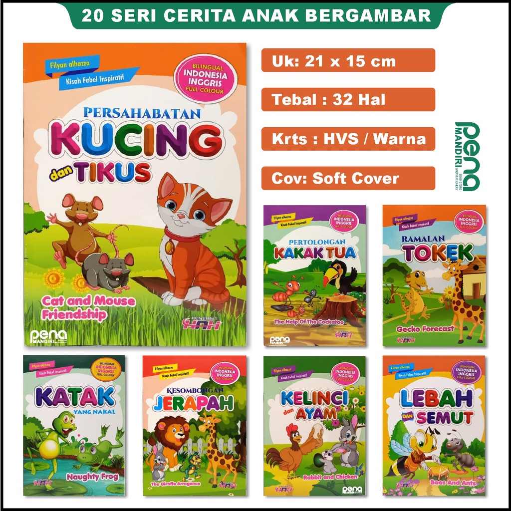 Buku Cerita Anak Bergambar