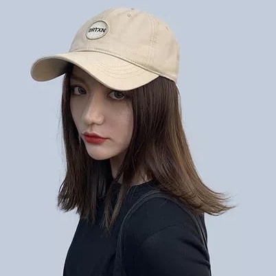 (COD)Topi Baseball Pria Wanita Bordir BRTXN Ring Belakang Unisex