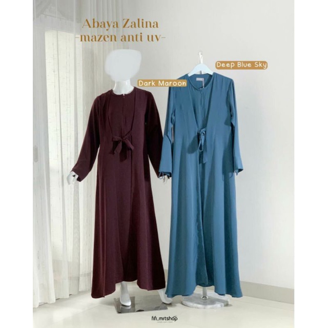 ABAYA ZALINA|MARZAN anti UV by sultan|Abaya|Abaya Import Saudi premium|Abaya mesir import orginal|Ga