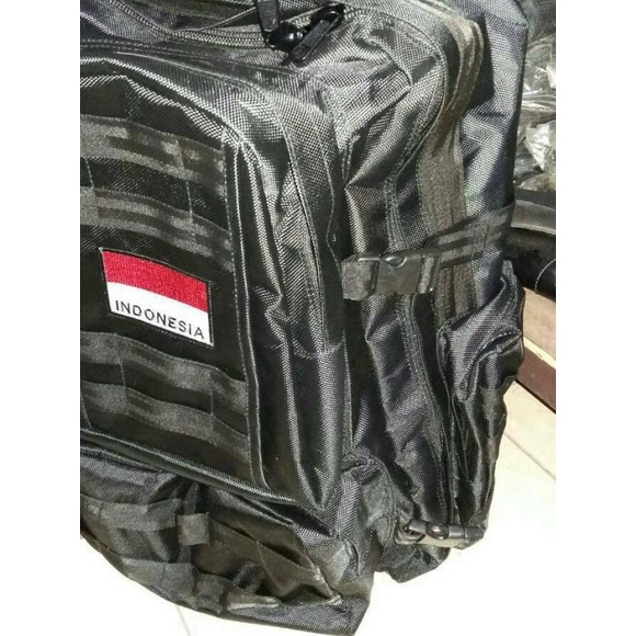 Tas Gendong Besar Hitam l Ransel Besar Hitam