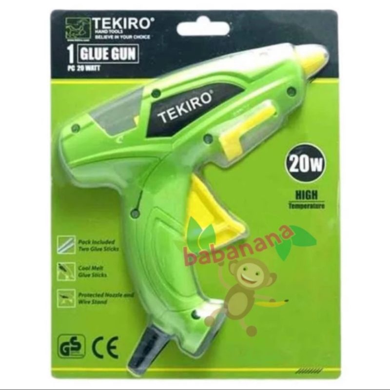 Tekiro Original gun glue 20 watt lem tembak perekat pistol tembakan