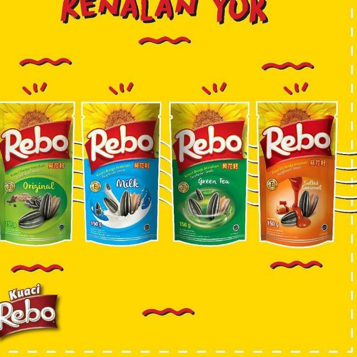 

ふ ✨NAZILLA✨ REBO Kuaci | Kwaci 150g All Varian ₦